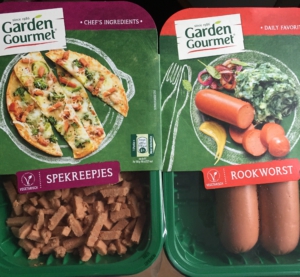 De Vegetarische spekjes en rookworst